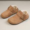 RD Flat-soled Birkenstocks, Plush Warm Wool Cotton Shoes, New Autumn and Winter Beanie Shoes
