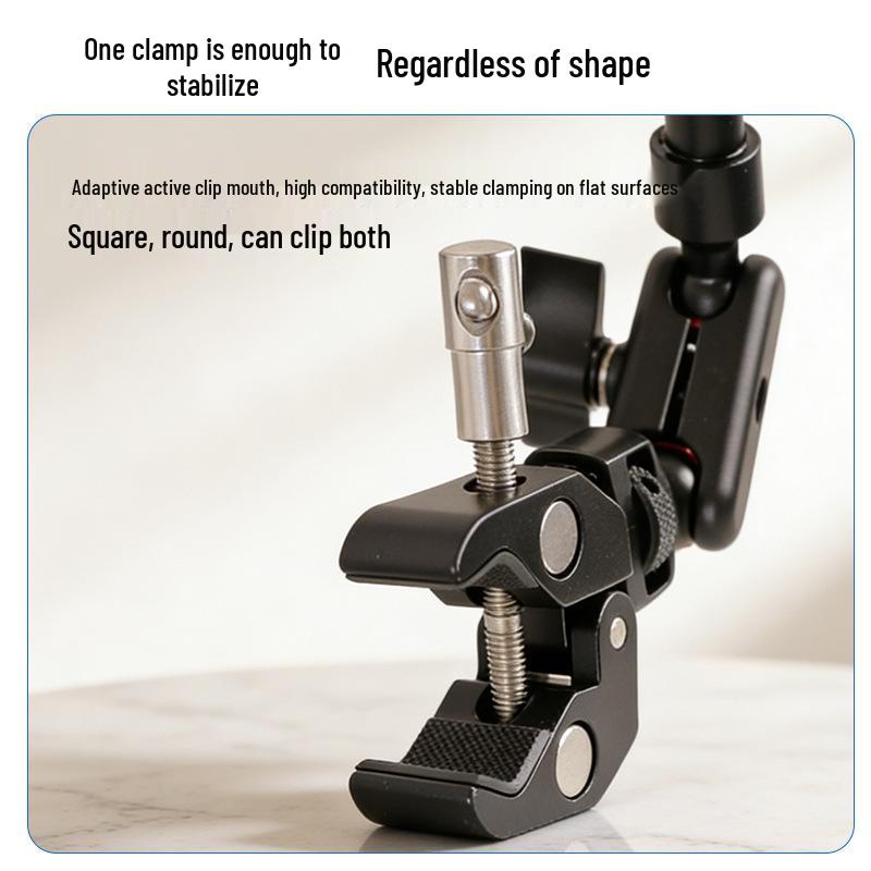 Adjustable Magic Arm Clamp for Mobile Live Streaming
