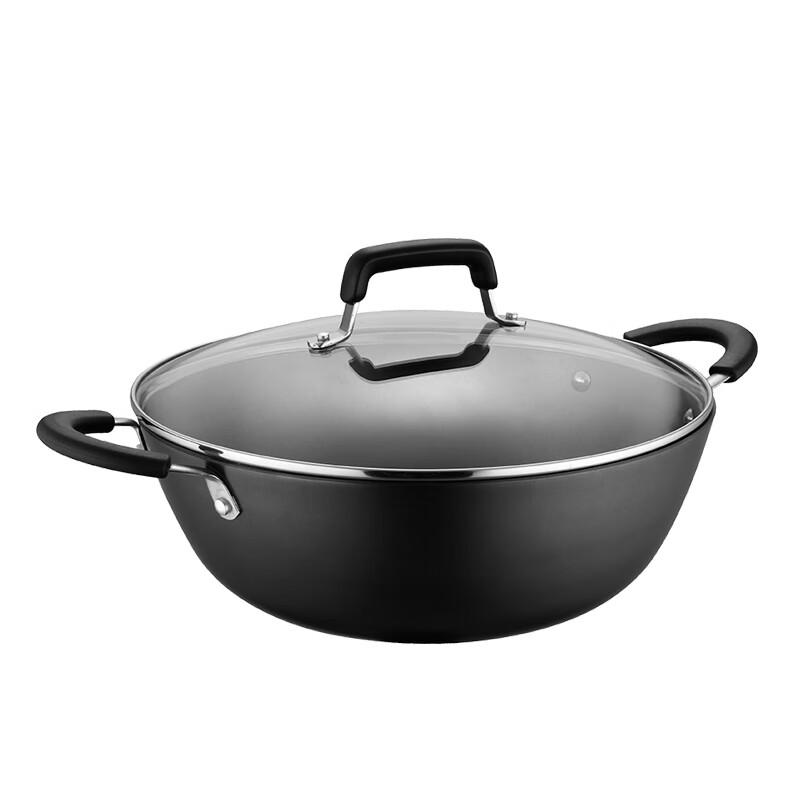 Aishida Cast Iron Wok and Stew Pot