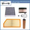 4PCS Filter Set A6540940004 A6541801100 A6540920005 A1668300018 For Mercedes Benz E220d (W213)2.0TDI Diesel 2016 -