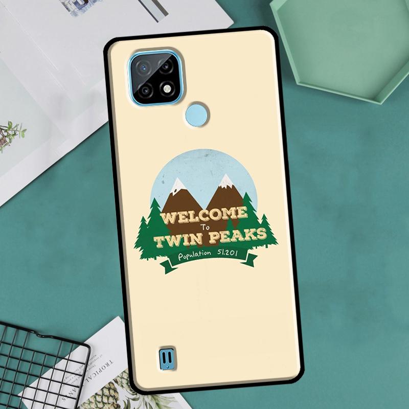 Welcome To Twin Peaks For OnePlus 10 9 Pro 8T 9R 10R Nord2 Case For Realme 8 Pro 9 GT Neo 3 2 Master 8i 9i Cover