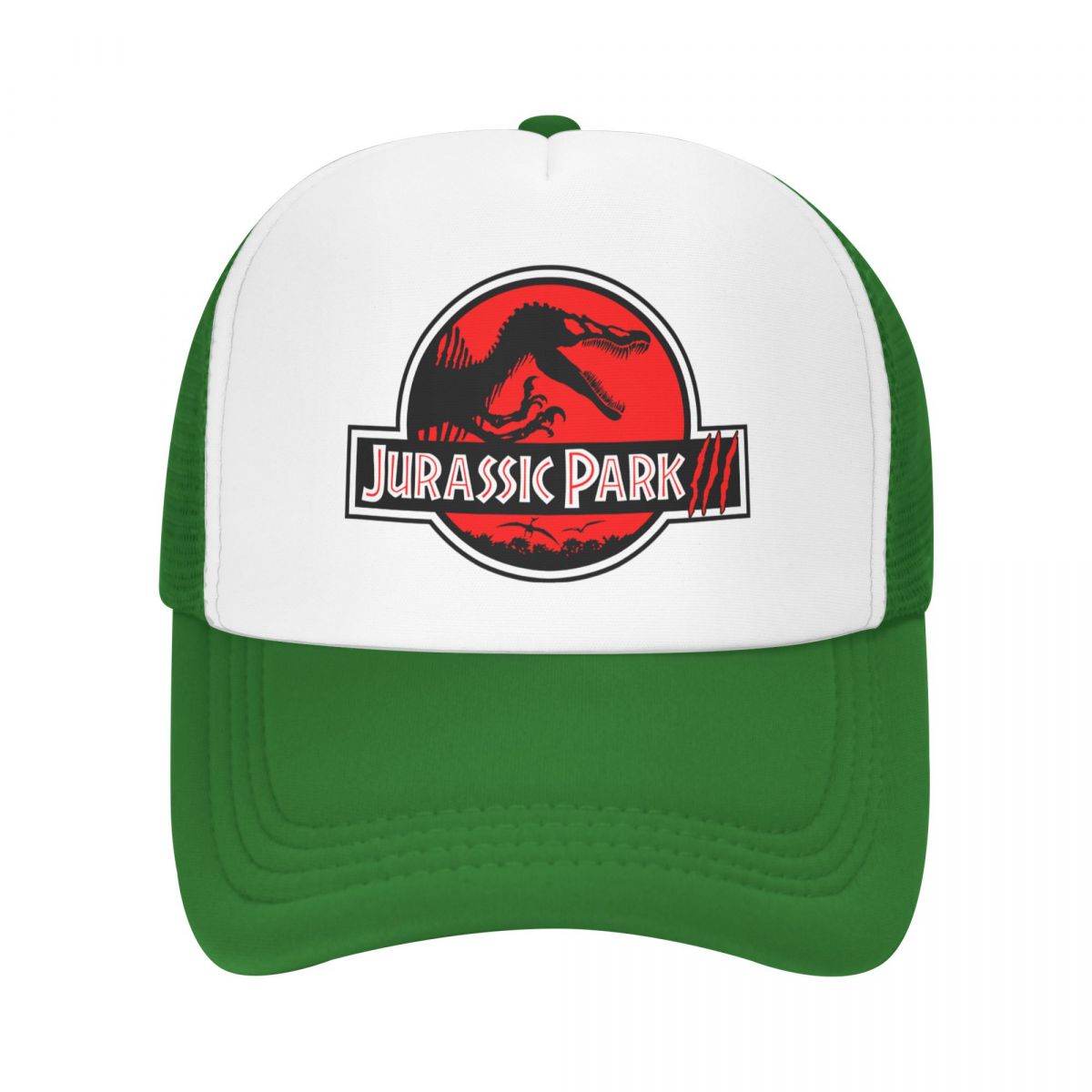 

JURASSIC PARK 3 Бейсболки Унісекс Snapback Шапки для любителів Кепки для водіїв вантажівок Жіночі дихаючі сітчасті козирки Bones Adjustable