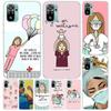 Funny Medicine Nurse Doctor Cover For Xiaomi Redmi Note 14 13 12S 12 11 Pro Plus Phone Case 11S 10S 10 11E 11T 14Pro 13Pro Print