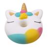 Jumbo Kawaii Einhorn Donut Squishy Kuchen Brot Squishies Cremeduft Langsam aufsteigendes Quetschspielzeug Kinder Weihnachten Geburtstag Geschenk 13*9 CM