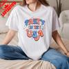 Party In The Usa Vintage Unisex TShirt 4th Of July Independence Day Graphic Tee Retro Style For Celebrating American Pride