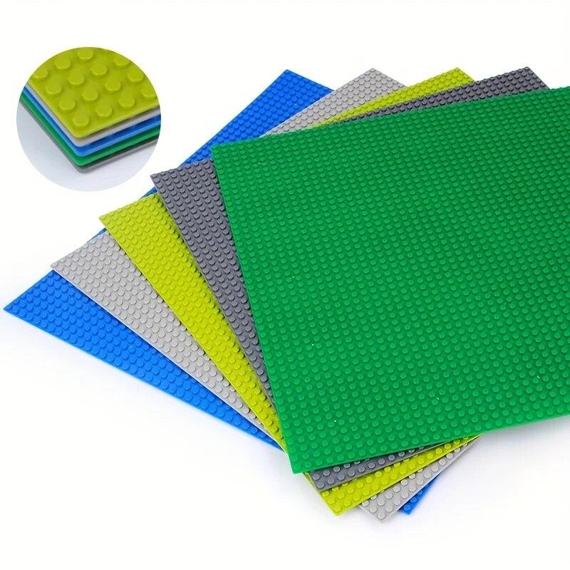 Classic Baseplate 50x50 Dots Building Blocks Bricks Base Plates DIY Plastic Board Building Blocks Baseplates Construction Toys
