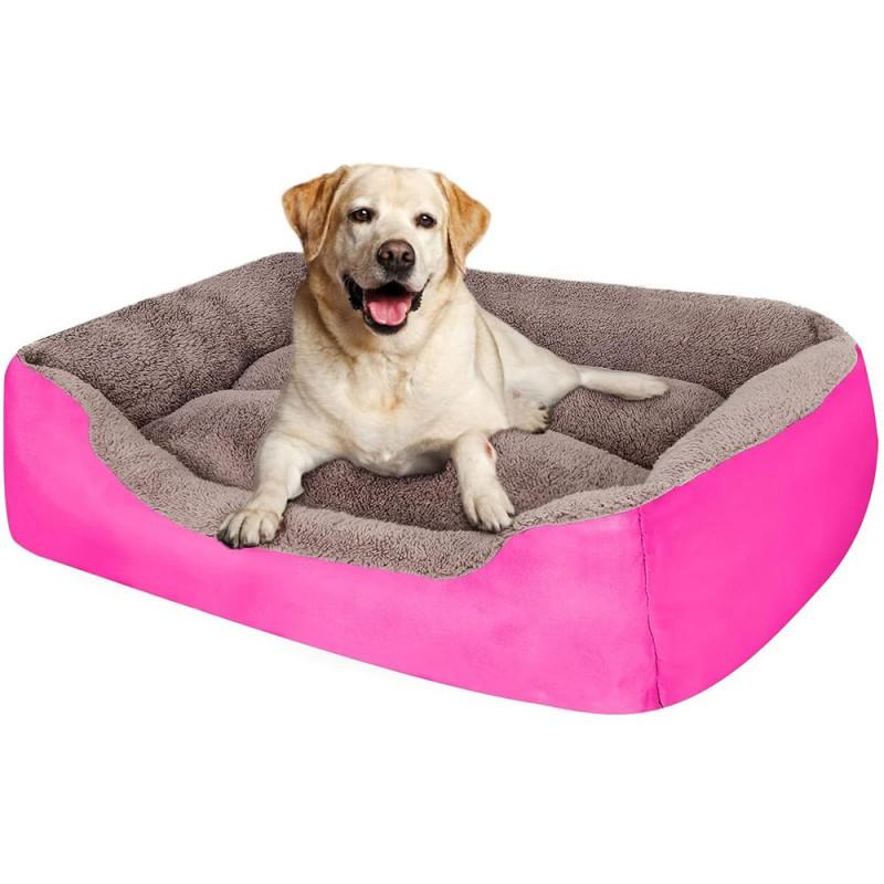 Square Pet Bed Dogs Cats All Season Comfortable Warm Nest Golden Retriever Teacup Poodle