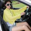 Spring Summer Chiffon Sunscreen Fake Collar Clothing Shawl Outdoor Riding Cashew Printing Sun Protection Sleeves Silk Scarf Wrap