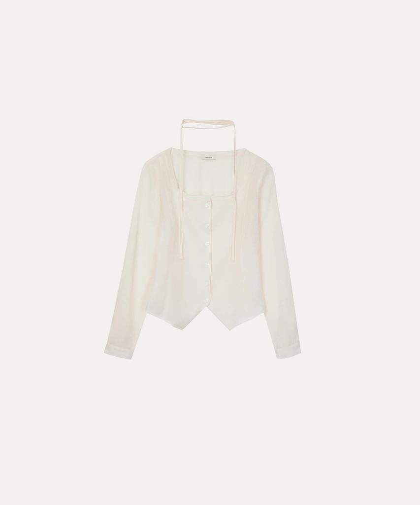 Melion Lucia Organza Blouse