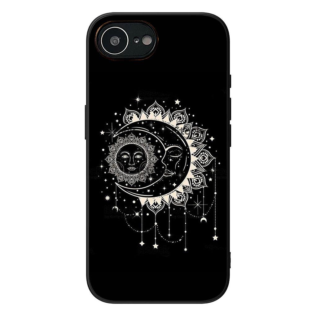 Cover for Xiaomi Redmi 15 9A 9C NFC 7A 9T Note 9 8 7 8T 15c A5 4G 5G Phone Case Witches Moon Totem Divine Witch Sun Face