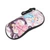 Nekopara Anime Otaku Fans Glasses Case Men Women Anti-Fall Zipper Chocola Vanilla Glasses Box Eyewear Container