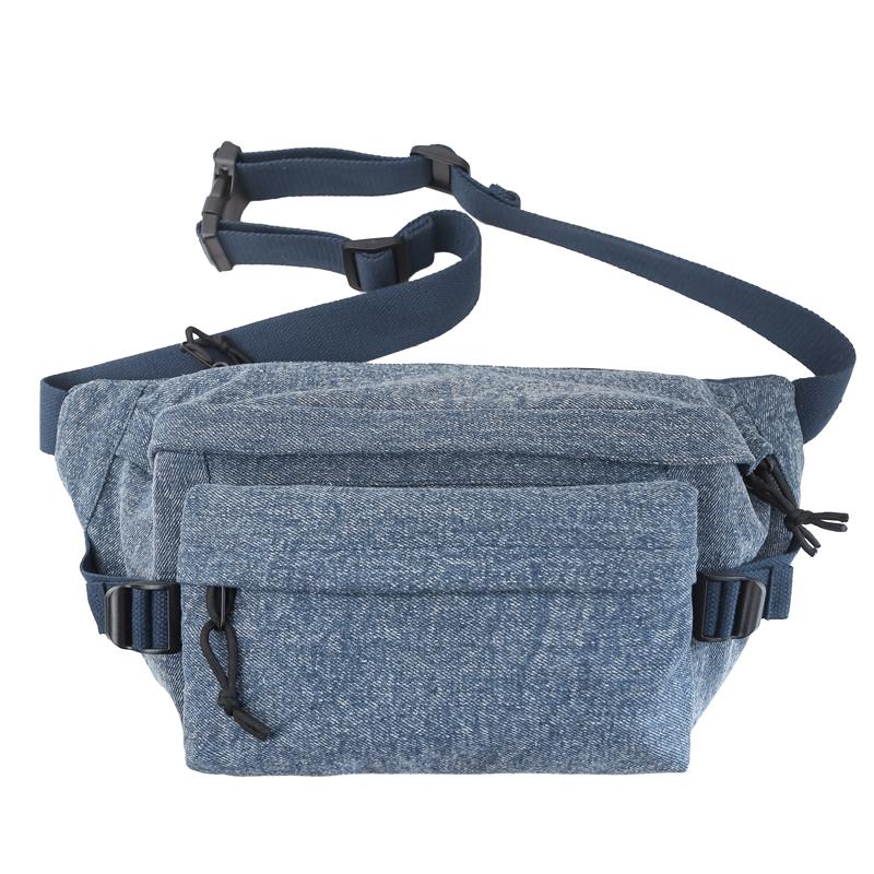

New Korean Fashion Mens Single Shoulder Chest Crossbody Bags Large Capacity Man Commuting Daily Sports Travel Waist Belt Bag