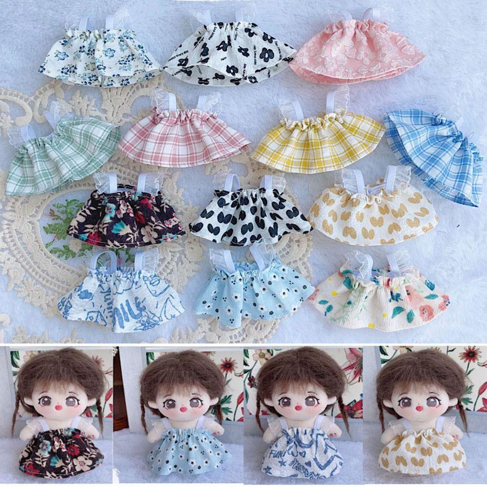 Cute Doll Lovely Clothes Clothes Decoration Plush Dolls Clothes  For 10cm Cotton Doll