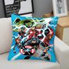 Captain America Throw Pillow With Insert Superhero Polyester Cushion For Sofa Couch Bed Kids Room Accent Pillow Marvel Fans Gift