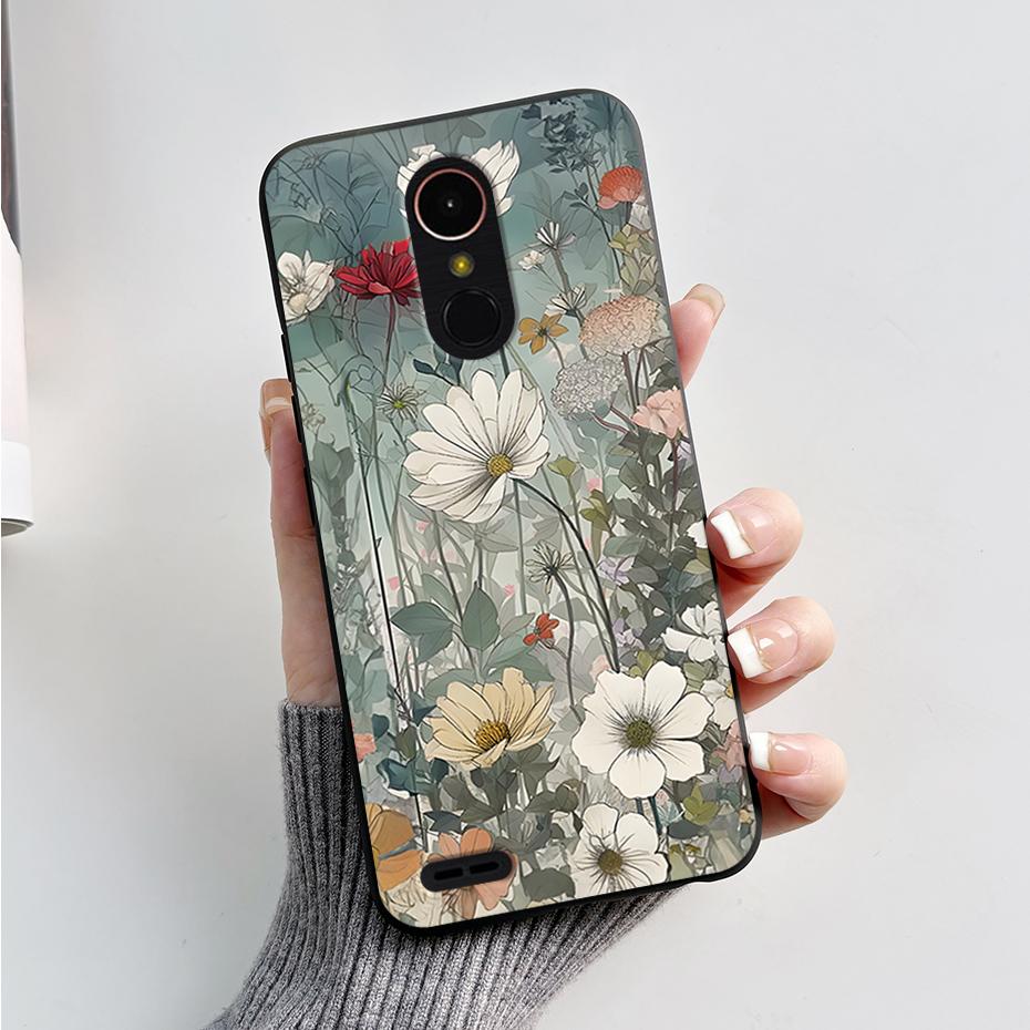 Case For LG K10 2017 X400 M250N /K20 Plus 5.3" Stylish Pattern Silicone Soft Phone Back Cover For LG K10 2017 Cases Bumper Coque