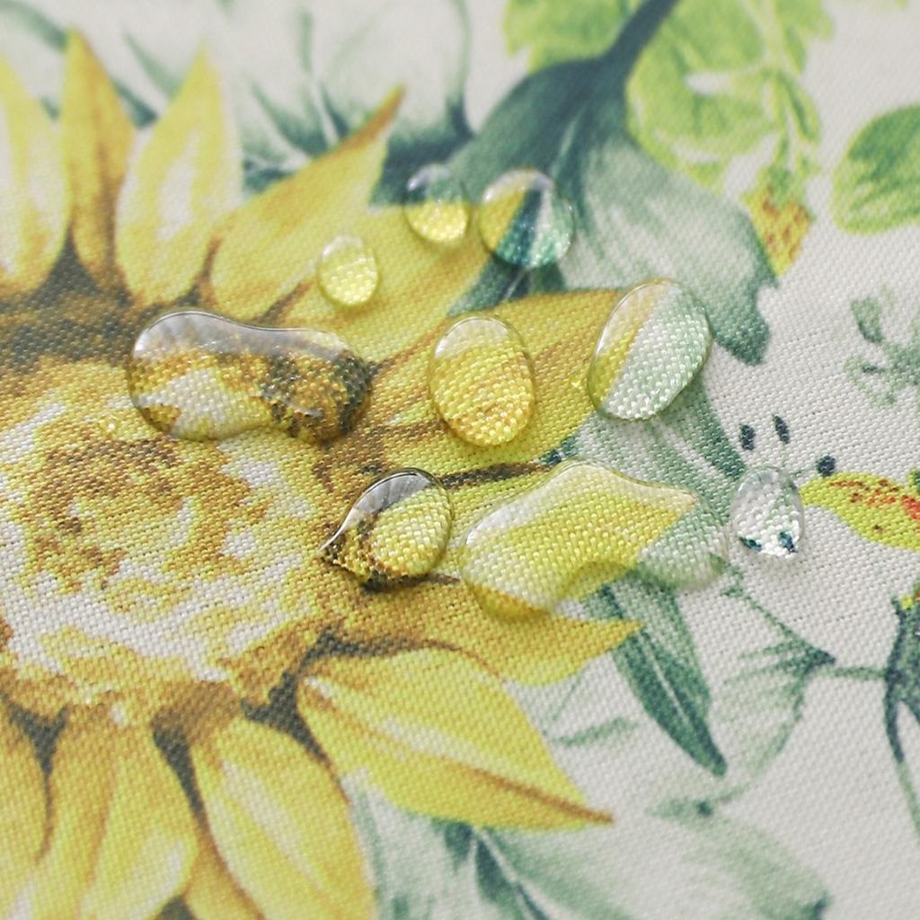 Premium Sunflower Tablecloth Leave-In Waterproof, Oil-Proof And Anti-Scalding Dining Table Cloth Table Mat Coffee Table Mat Rectangular Tablecloth
