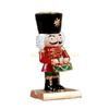 Christmas Nutcrackers Figures Holders Christmas Figure Decoration Table Ornament Wooden Soldier Nutcrackers Figures top sale