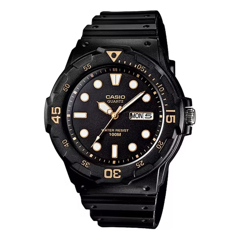 

Стандартные кварцевые часы CASIO MRW-200H-1EV Мужские Черно-золотые Международная модель [Параллельный импорт]