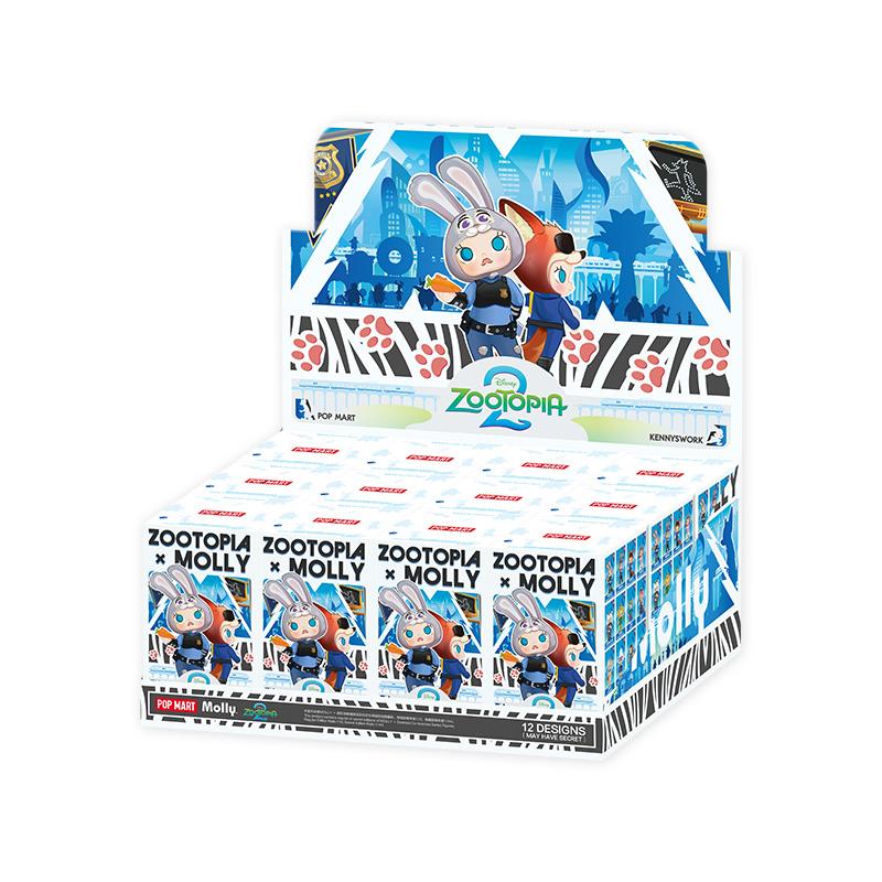 POP MART MOLLY × Zootopia Co-Branded Serie Figuren Blind Box
