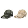 Men's Duck Tongue Hat Spring/Summer Breathable Mesh Hat Sunvisor Hat