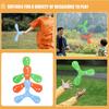 Kids Starter Soft Flying Three-Leaf Boomerang Returning Toy Outdoor Flying Boomerang Sports Game Toy