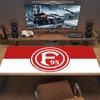 Tappetino per Mouse Colore Fortuna Düsseldorf Grande Cuscino per Tavolo da Gioco Antiscivolo Laptop Tablet Mousepad Grande Tappetino XXL Mini PC Tappetino da Gioco Con bordo bloccato