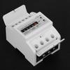 220V Digital 1 phase 2 Wire 4P Din Rail Electric Meter Electronic KWh Meter(5(30)A)