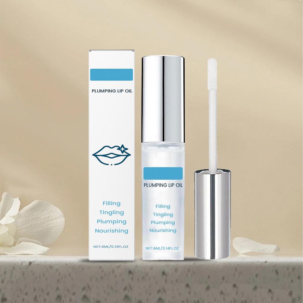 Plumping Lip Oil  Exquisite Portable Lip Balm Moisturizing Lip Balm Lip Care Lip Oil For Women  4ml