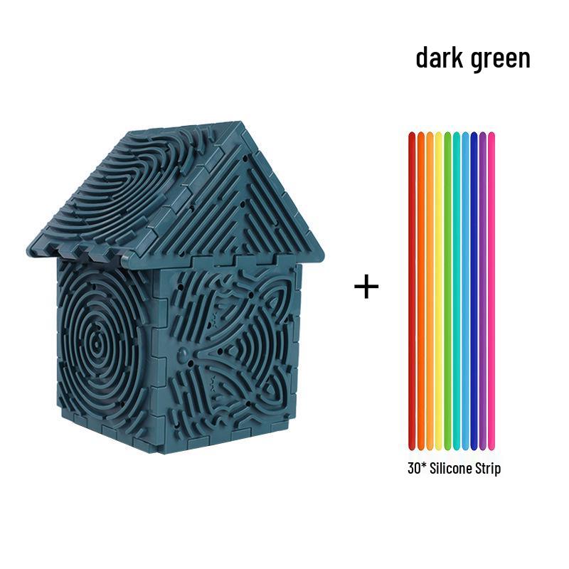 3D Sensory Rubik's Cube Decompression Puzzle - Official Silicone DIY Educational Toy