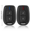 Silicone Car Key Case Cover Keychain For Dacia Duster Spring Logan Sandero Stepway Lodgy For Renault Scenic Master Dokker Duster