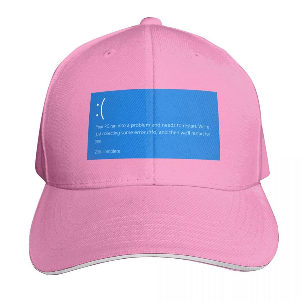 Blue screen Baseball Cap Mountaineering Horse Hat Hat Unisex For The Sun funny hat Womens Golf Clothing Unisexs