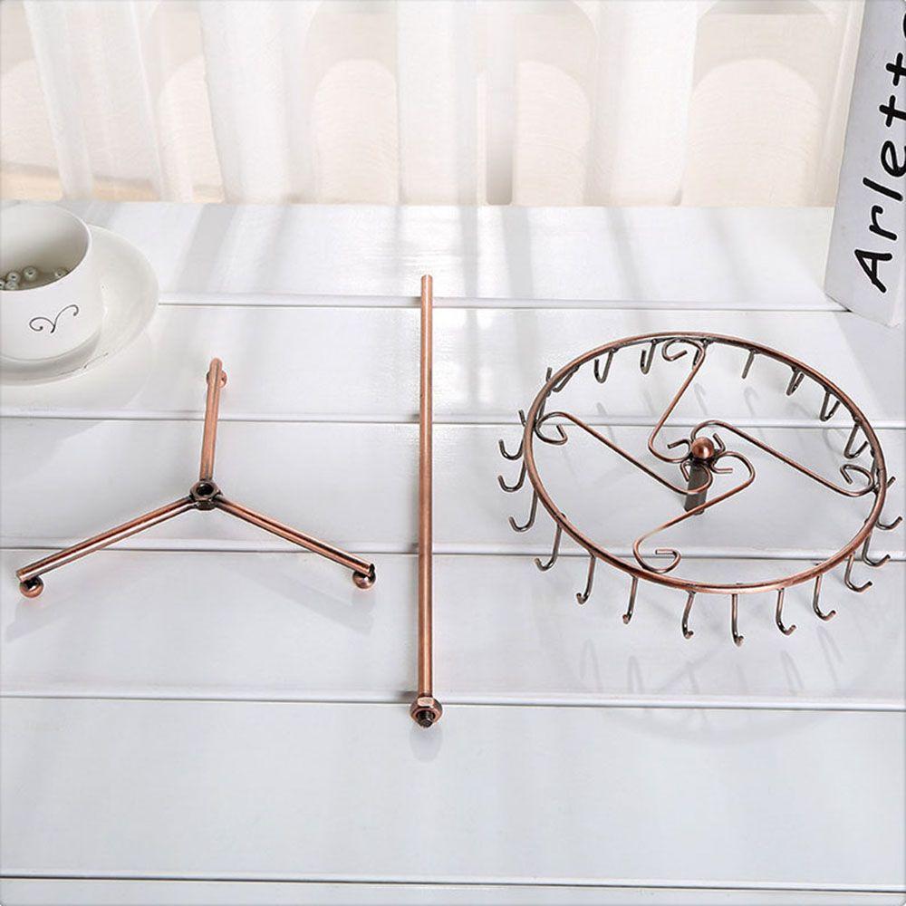 Ring Display Holder Girls Home Decoration Display Stand Jewelry Storage Rack Desktop Organizer