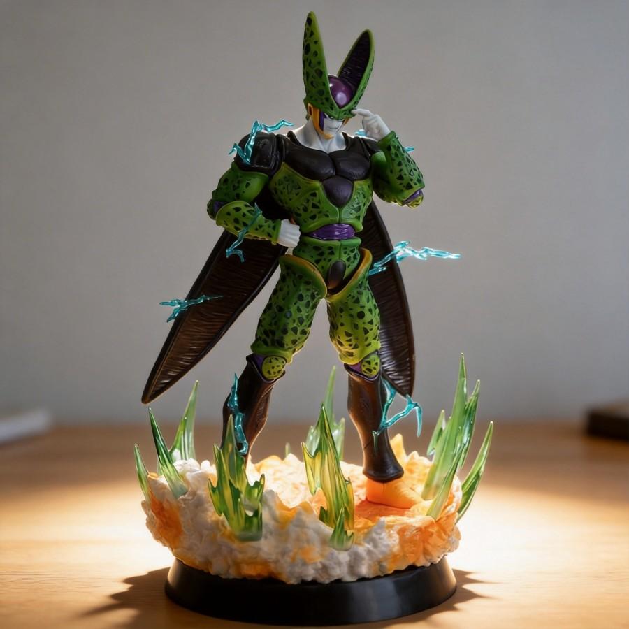 

Dragon Ball Cell Figure 41cm PVC Statue with Base Anime Peripheral Collection Model Toy Gift for Fans