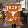 Texas Longhorns Print Flannel Blanket High Quality Warm Comfortable Cover for All Seasons Perfect for Gifts Home Decor