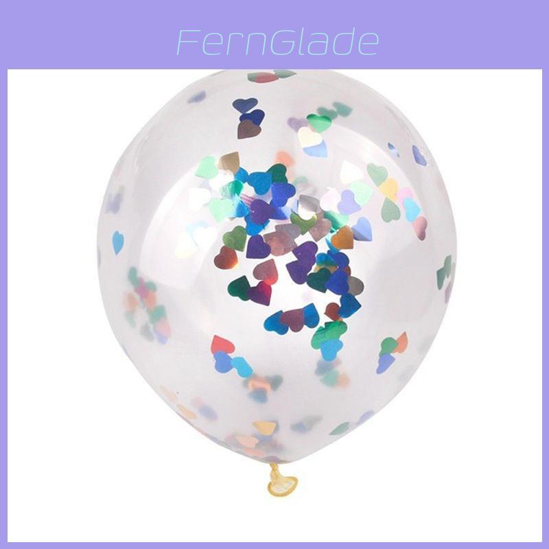 Globo de Confeti Vibrante de 12" Látex Helio Perfecto Para Cumpleaños Bodas Fiestas Memorables