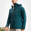 New FILA Outdoor Hiking Waterproof And Windproof Windbreaker Jacket Men's Dark Green A11M517710F-DG