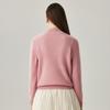 Zhaojun Women's Argyle Cashmere Sweater with Embroidery & Beading