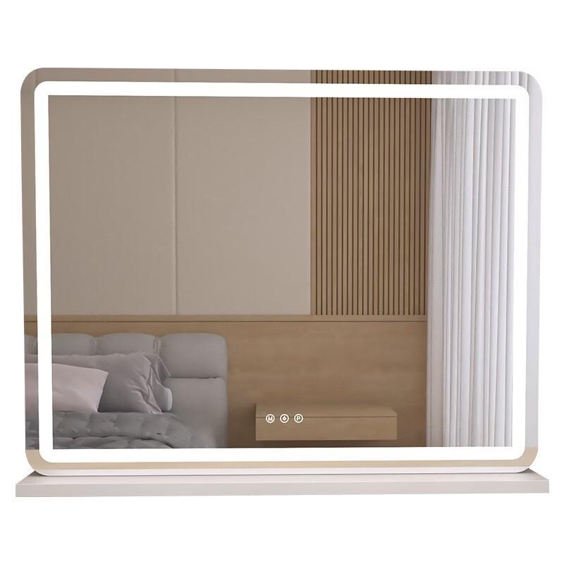MARYYA Rotating LED Tabletop Makeup Mirror