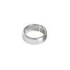Japanese-Korean Smooth Irregular 925 Silver Vintage Open Ring for Women – Stylish Index Finger Commuter Fashion.