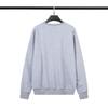Cross ClassicSTONE Solid Round Neck Badge Long Sleeve Unisex Hoodie