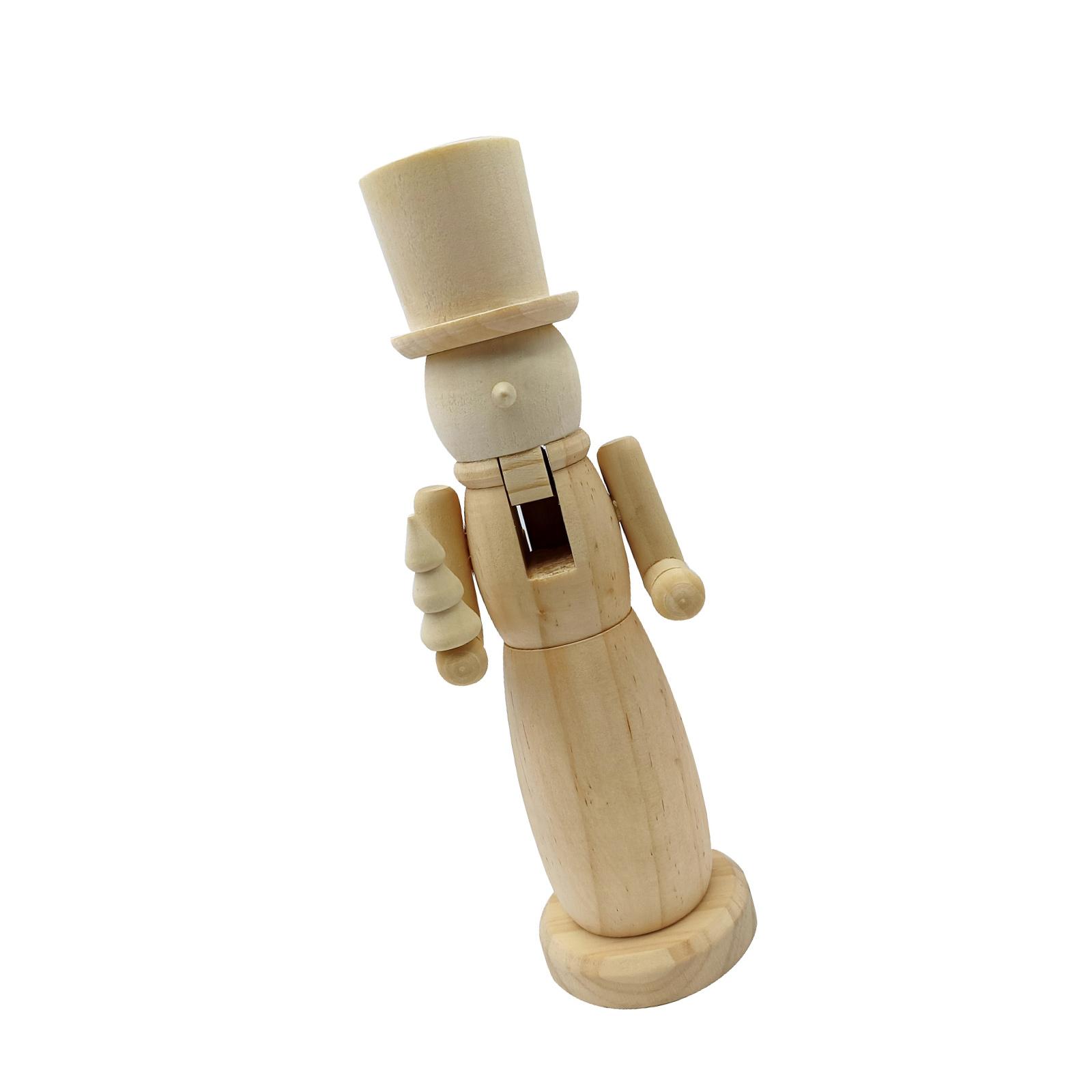 

Christmas Nutcrackers Ornament Wood Nutcrackers Christmas Soldier Puppet Standing Decorations for Table