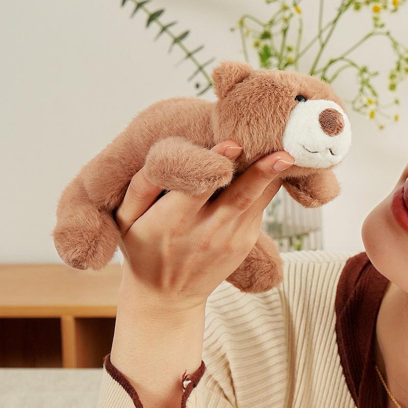 Cartoon Animal Panda Palm Treasure Plush Toy Doll Lying Arm Lying Sloth Doll Wrist Strap Doll