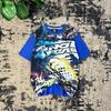 No Fear Vintage T-shirt z nadrukiem na całej powierzchni Y2K Motocross Graficzny T-shirt 1TS7