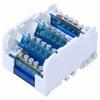 407 Din Rail Terminal Block Distribution Box 4-Level Terminal Block Junction Box  Power Management