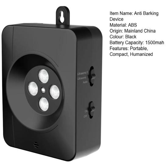 Anti Barking Device Ultrasonic Dog Repeller Stop Dog Barking Devices Outdoor Bark Deterrent Silencer