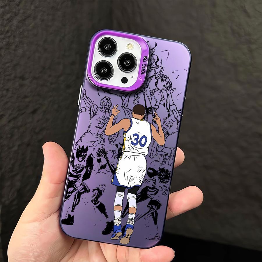 

Basketball Star Cute Phone Case For Apple iPhone 15 13 12 16 11 Pro Max 14 Plus Cases for iPhone 16 Pro Фуксія