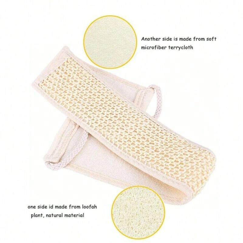 1Pcs Exfoliating Back Strap Baths Shower Body Scrubber Brush Personal Cleaning Tools Back Strap Bodys Skin Health Cleaning Tools