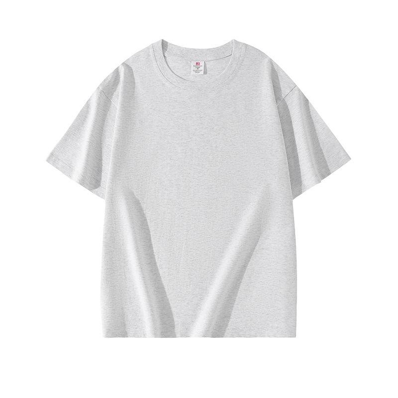 VEZFAA Women's Fashion Casual Solid Color Print Summer Spring Short Sleeve O-Neck Blouses & Shirts