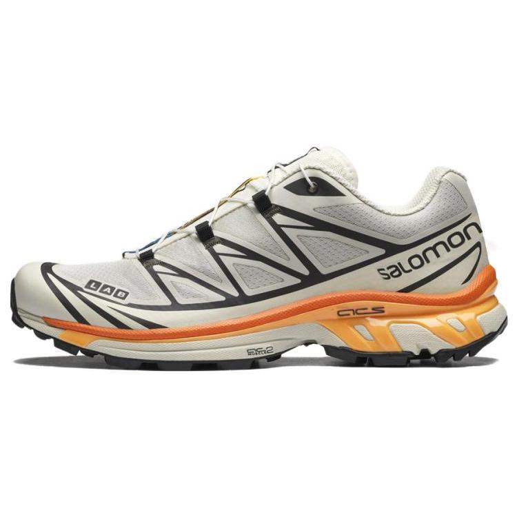 

SALOMON XT 6 Series Beige Vibrant Orange 417514 36⅔