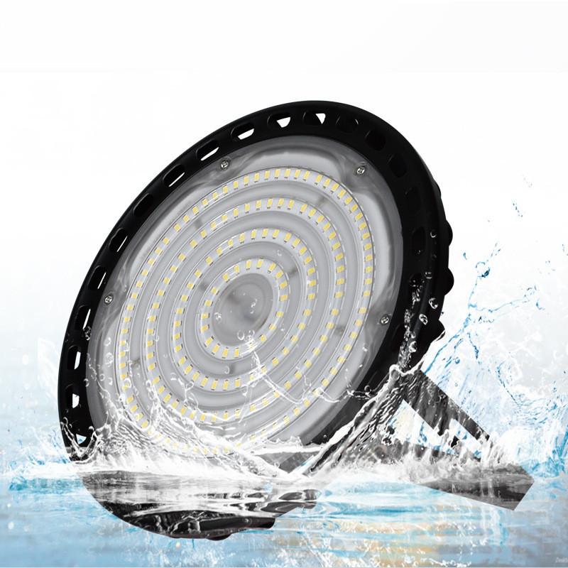100W/150W/200W LED Mining Lights Sports Hall Hanging Circular Ceiling Light High Power Industrial Anti Glare Lamp New